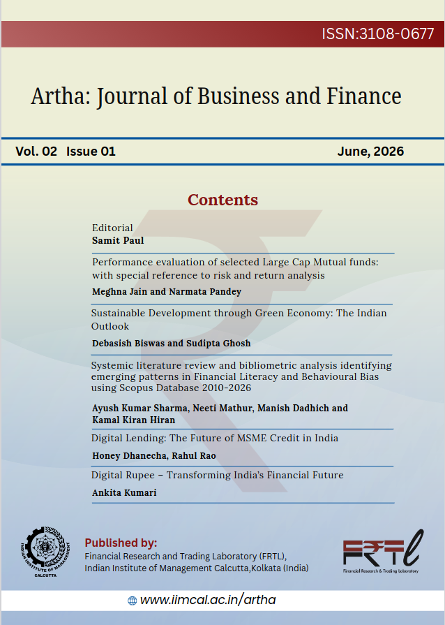                         View Vol. 2 No. 1 (2026): Artha:Journal of Business and Finance (June 2026)
                    